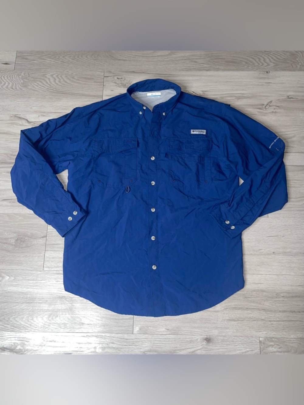 Columbia Fishing Shirt S Coastal Casual Utility PFG Vacation Boat Resortwear